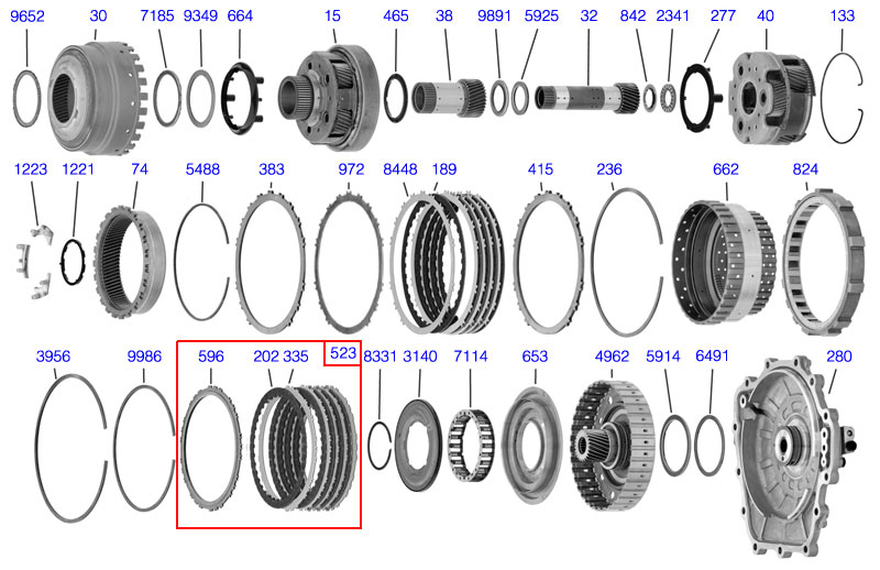 Схема 6 ступечатой акпп солярис